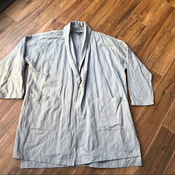 Eileen Fisher rain coat - Picture 2 of 4